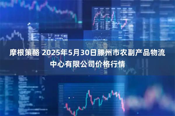 摩根策酪 2025年5月30日滕州市农副产品物流中心有限公司价格行情