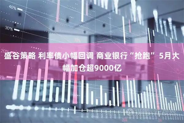 盛谷策略 利率债小幅回调 商业银行“抢跑” 5月大幅加仓超9000亿